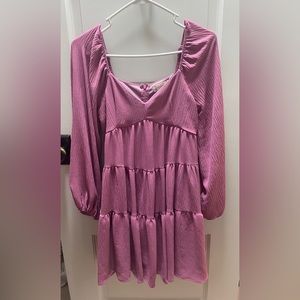 Altered state long sleeve dress